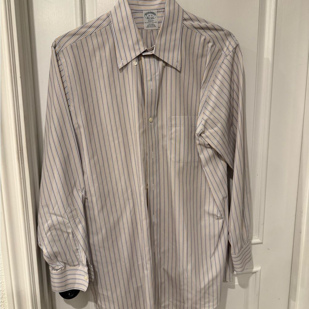 Brooks Brothers Men's Multicolor Striped Shirt